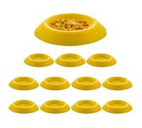 Gihioue Isopoden Mangeoire automatique - Douze pièces antidérapantes pour terrariums - Gamelle pour nourrir les cafards Dubia | Pour nourrir les mille-pattes, les invertébrés nains et les petits