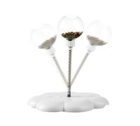 Gihioue Jeu De Nourriture Interactif pour Chats,Nourriture Interactive pour Chats - Jouet À Balle Stimulant pour Chaton D'intérieur | pour Stimulation Anti-Ennui Pendant Les Repas et