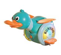 Gihioue Jouet d'éveil - Rotatif Lumineux | Canard d'éveil musical - Pour le temps de jeu familial, la promotion du développement, la routine éducative, l'apprentissage et l'emploi en intérieur