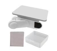 Gihioue Lentille à effet miroir à monter - Pour smartphone - Accessoire rotatif pour téléphone portable - Pour les utilisateurs passionnés de technologie et les influenceurs des médias sociaux