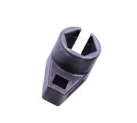 Gihioue Lot de 3 clés à douille pour capteur d'oxygène femelle 22 mm | La porte métallique en 3 parties accède au capteur latéral et empêche d'endommager les fils, outil spécial pour enlever le