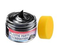 Gihioue Restaurateur de garniture noire, nettoyant brillant - Mastic céramique - Pour SUV, camion, véhicules, berline, pick-up, scooter, consoles, sièges, tableau de bord, sièges quotidiens