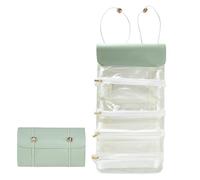Gihioue Rouleau de trousse de - Sac d'organisation de - Espace de voyage organisé - Rangement enroulable portable - Pliable 4 en 1 - Avec grand, vert, Voir description, Voir