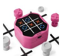 GiiKER Tic Tac Toe Bolt Game Console de jeu de puzzle portable 3 en 1 Jeux de voyage portables pour la croissance ducative et de la m moire Joue