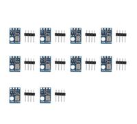 Giilayky 10 PièCes AHT10 Module de Mesure de Capteur de TempéRature et D'Humidité NuméRique de Haute PréCision Communication Remplacer SHT20