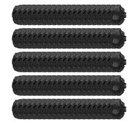 Giilayky 100 Housses de Microphone Jetables, Housses de Microphone de Pare-Brise, Capuchon de Protection de Microphone à Main pour Karaoké