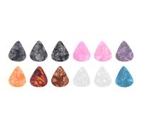 Giilayky 12 x rock picks - Mediators pour guitares et basses 3 forces differentes