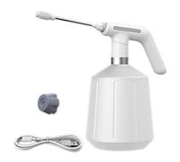 Giilayky 2.5L ÉLectrique PulvéRisateur de Plantes Automatique Arrosage Fogger USB ÉLectrique DéSinfectant PulvéRisateur Arrosage à la Main Machine-Blanc
