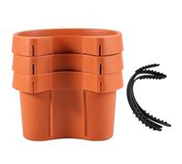 Giilayky 3 Pc/Lot Gouttière Tuyau de Déversement Jardin Pot de Vidange Tuyau Pots de Fleurs Tubes Drainage Tuyaux Jardin