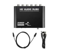 Giilayky 5.1 Ch Decodeur Audio Spdif Coaxial À DTS Ac3 Digital À 5.1 Convertisseur Analogique D'Amplificateur pour, Lecteur DVD,
