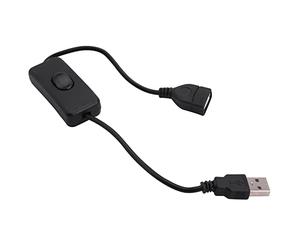 Giilayky CâBle D'Extension USB Une Mâle Une avec Interrupteur Marche/ArrêT