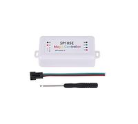 Giilayky ContrôLeur Bluetooth Sans SP105E APP WS2811 WS2812B WS2801 SK6812 APA102 Individuellement Adressable Programmable LED Module de Pixel Bande Voyant DC5V-24V pour IOS/Android