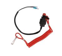 Giilayky Interrupteur D'ArrêT d'urgence de Moteur de Bateau pour Interrupteur D'ArrêT d'urgence de/Interrupteurs de Coupure avec Longe de Sangle de SéCurité