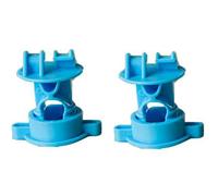 Giilayky Lot de 100 isolateurs de fil de clôture électrique Pulse électronique Accessoires d'escrime Isolateur de pôle intermédiaire