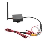 Giilayky Module éMetteur sans WiFi CaméRa de Recul de Voiture Jeux de Vue VidéO AV Noir