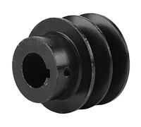 Giilayky Poulie à Courroie en V AléSage Double Rainure pour Moteurs 168F 170F GX110 GX120 GX160 GX200 7HP ATV Go Kart