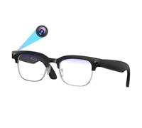 Giinova Al Smart Lunettes avec appareil photo, enregistrement vidéo HD 8 MP 1080p avec Bluetooth, traduction en temps réel (W630-800 W Lunettes de carema)