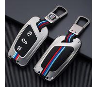 GIISH Voiture Coques de Clé pour MG ZS EV MG6 EZS HS EHS,Boitier Pochette Protection Clef Cle Coque Boitier Télécommande étui Housse Porte Clés Accessoires,B