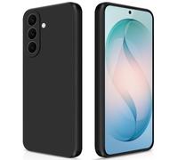 GiiYoon Coque pour Samsung Galaxy S26 5G Case en Silicone, Etui de Protection Antichoc Etui Housse Silicone Ultra-Mince avec Couche Intérieure en Fibre et Protection pour Caméra, Noir