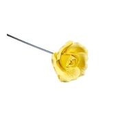 GIJMZY 1Pcs Ceramic Handmade Solid-Colored Rose Flower Creative Art Floral Home Party Wedding Garden Decor(1Pcs Type 7)