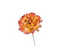 GIJMZY 5 Pcs Artificial Hibiscus Mutabilis Ceramic Handmade Fake Flower Creative Art Floral Home Party Garden Decor(1Pcs Type 5)