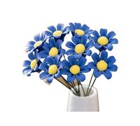 GIJMZY 5pcs Daisy Handmade Ceramic Rural Wildflowers Eternal Life Flower Decorations Unique Creative Gifts for Home(5Pcs Type 2)