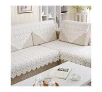GIJMZY Dossier Triangulaire de Coussin canapé en Dentelle épaissie Simple