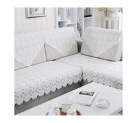 GIJMZY Dossier Triangulaire de Coussin canapé en Dentelle épaissie Simple