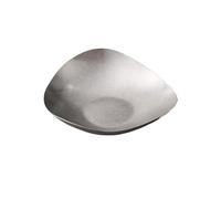 GIJMZY Plateau Inox Assiette décorative de style rétro, design unique, en acier inoxydable, sturdy, for la maison, le restaurant ou l'extérieur(Style2)