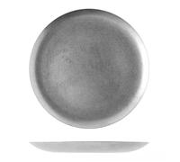 GIJMZY Plateau Inox Assiettes à dîner vintage en acier inoxydable for steak, collation, fruits, dessert, légumes, assiette peu profonde, couverts, barbecue, pique-nique(Style8)