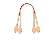 GIJMZY Remplacement de la Sangle d'épaule for Sac à Main, Kit en Cuir avec Corde Coudre, Solution poignée Faire soi-même(Apricot,Width1cm lenght61cm)