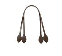 GIJMZY Remplacement de la Sangle d'épaule for Sac à Main, Kit en Cuir avec Corde Coudre, Solution poignée Faire soi-même(Coffee,Width1cm lenght61cm)