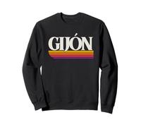 Gijon Espagne Retro - Gijón Asturias España Sweatshirt