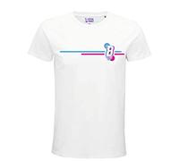 GIL Ball_Tee_02 T-Shirt Mixte, Blanc, L