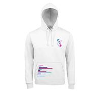 GIL Balloon White Hoodie Lines, Official Product, M