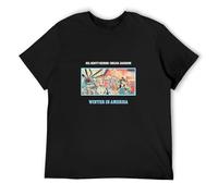 Gil Scott-Heron Brian Jackson Winter in America Album Cover Art O-Neck 100% Cotton Short Sleeve Unisex T-Shirt XXXL