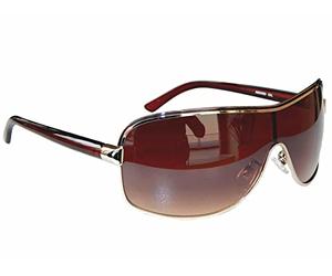 Gil SSC Lunettes de pilote - Lunettes de soleil - Lunettes porno - Lunettes d'aviateur - Look moderne - Choix M 7, Argenté/marron., Breite : ca. 14 cm / Höhe: 5 cm