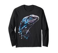 Gila-Monster Animal Dessin Yeux Bleus Manche Longue