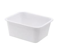 Gilac Bac rectangulaire renforcé emboîtable 10 L - Blanc