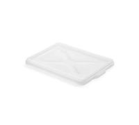 Gilac Couvercle clipsable Blanc pour Demi bac à pâtons 9L (400 x 300 x 30 mm) Le Couvercle (400 x 300 x 30 mm)