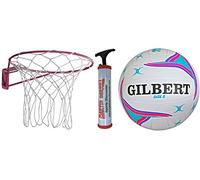 Gilbert Academy à fixation murale Netball Bague Ensemble de démarrage