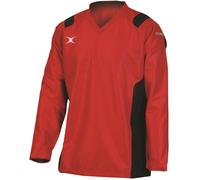 Gilbert Adults Reversible Performance Rugby Jacket Rouge/Noir Très petit Unisex