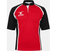 Gilbert Adults Short-Sleeve Performance T-Shirt Rouge/Noir Très petit Unisex