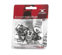 Gilbert Aluminium Rugby Studs - Pack of 16 - size 15/18mm