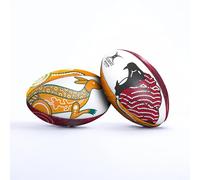 Gilbert Ballon de rugby Lions Supporter officiel, taille mini, British Lions Supporter