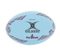Gilbert - Ballon Surf - Ballon de Rugby - Bleu Ciel - Taille 5