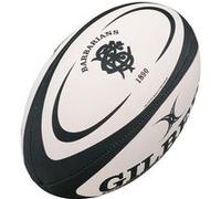 GILBERT Ballon de rugby REPLICA - Barbarians - Taille 5 Blanc G
