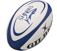 GILBERT Ballon de rugby REPLICA - Sharks - Taille Midi