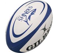 GILBERT Ballon de rugby REPLICA - Sharks - Taille Midi