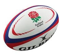 GILBERT Ballon de rugby REPLICA - Taille Midi - Angleterre Blanc G